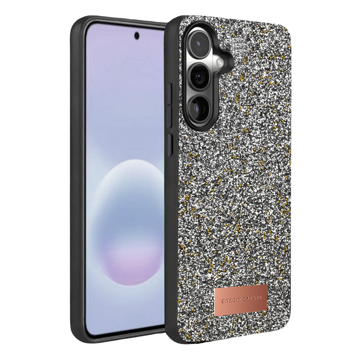 Onegif Samsung Galaxy A57 5G Bright Simli Kapak